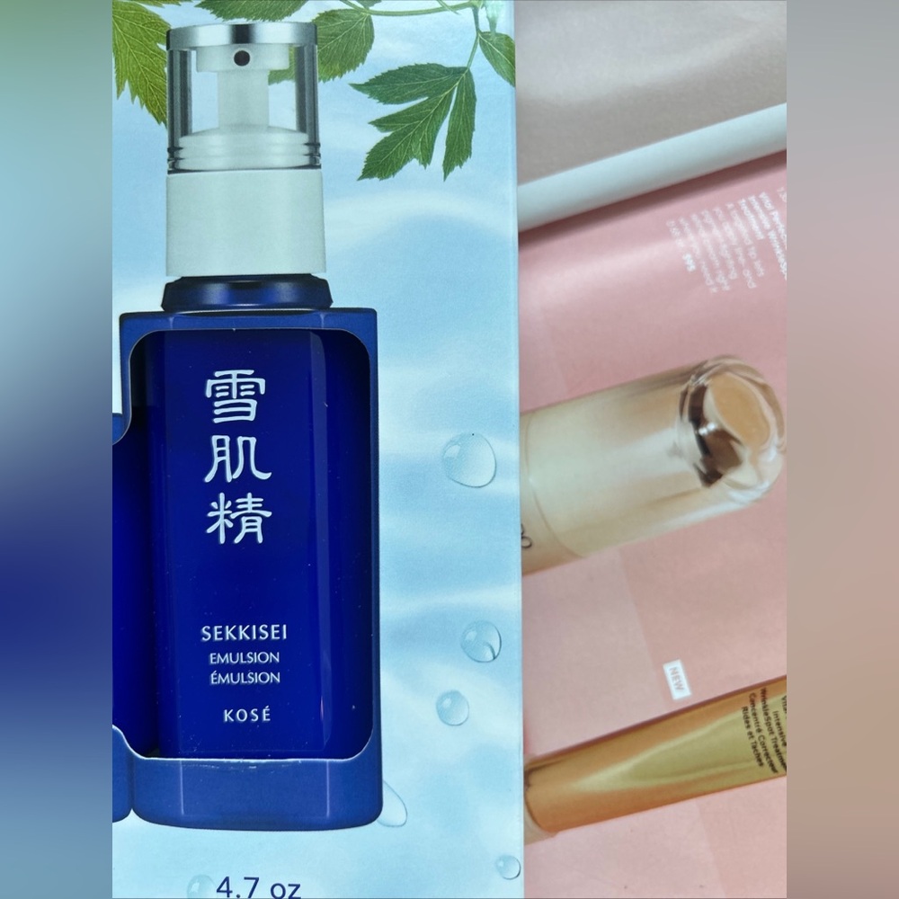 SEKKISEI Emulsion, Lightweight Hydrating Facial Moisturizer, 4.7 Oz sealed